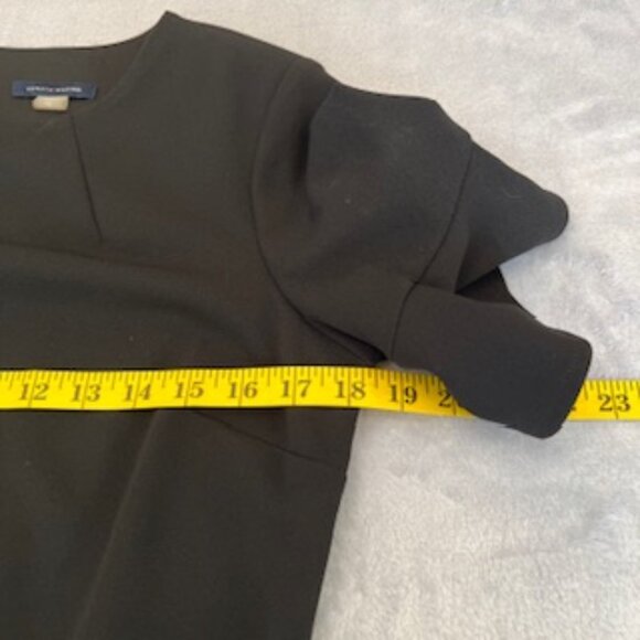 Tommy Hilfiger Women's Ruffle Sleeve Black Dress - Picture 7 of 13